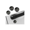DWKJMYCP 3 PCS Keyhole Covers for 2018-2025 2026 Jeep Wrangler