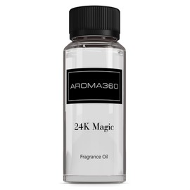 Aroma360-24K Magic Fragrance Oil Blend | Hotel Inspired Luxury Essential Oil Diffusers | Aromatherapy Scent Diffuser Oil | Citrus, Bergamot, Lemon & Lemongrass with Notes of Jasmine. - 120ML