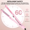 GLOBLWING Flat Iron Hair Straightener Professional 3D Floating Ceramic Plates
