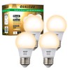 Qualilux Dusk to Dawn A15 Small LED Light Bulbs Outdoor