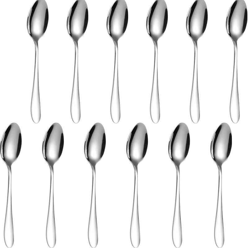 Dining Spoons Set of 12 Stainless Steel Cutlery Set for