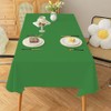 RCFFDL Green Plastic Tablecloth (2 Pack), 54 x 108 inch