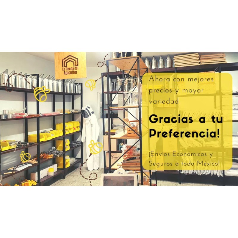 Mielife Cera Abeja Estampada Para Langstroth Apicultura Mielife 5kg