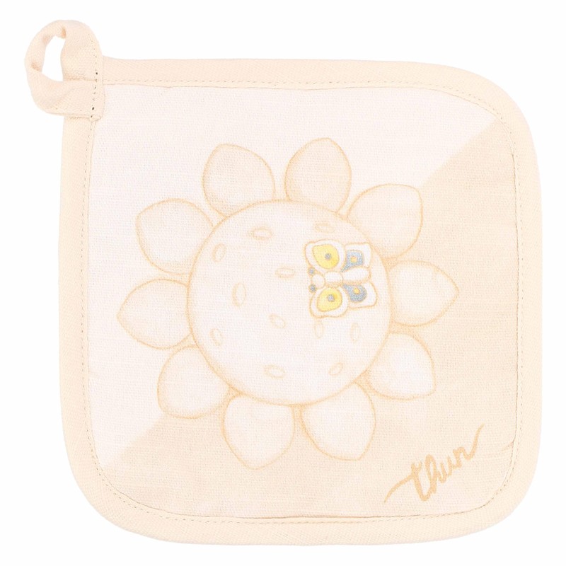 THUN Set of pot holders and pot holders, 100% cotton,