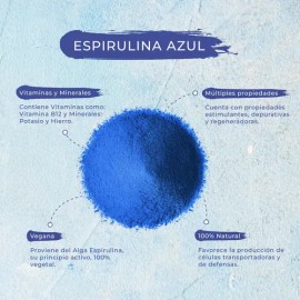 Espirulina Azul En Polvo 500g                                                                                                                         
