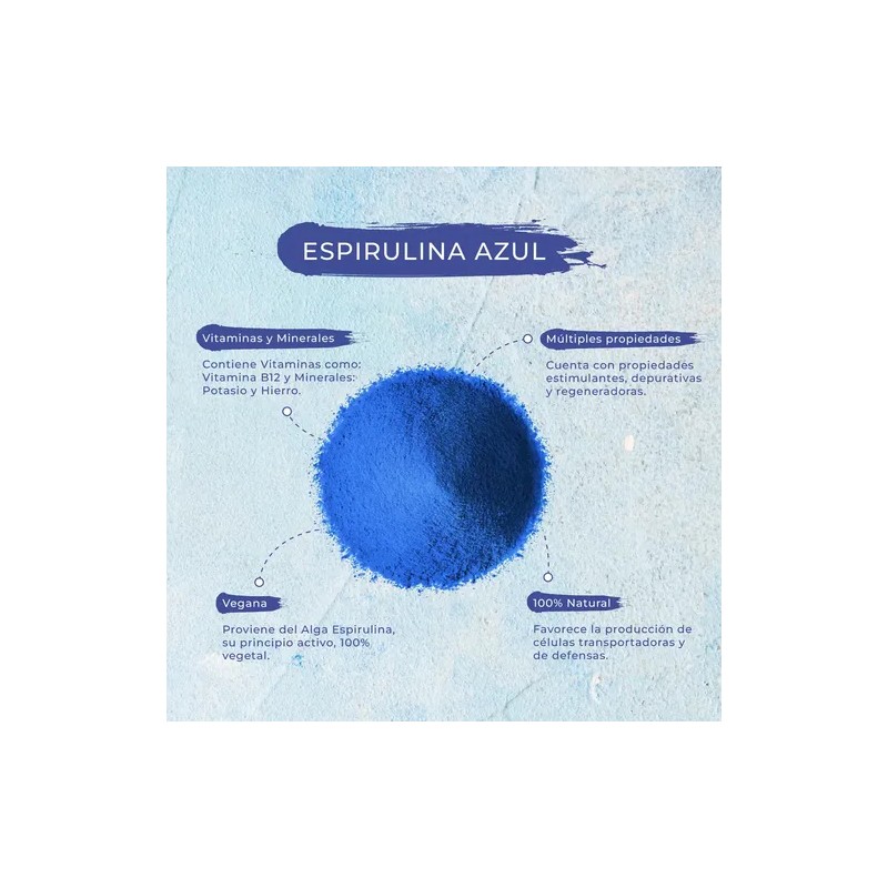 Espirulina Azul En Polvo 500g