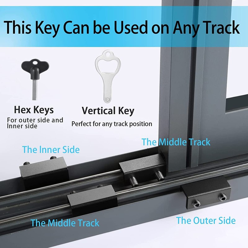 Sliding Window Locks, Sliding Lock with Keys, Sliding Door Security