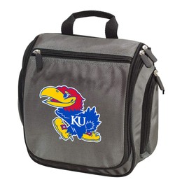 University of Kansas Toiletry Bags or KU Shaving Kits for Men - HANGABLE Travel Bag