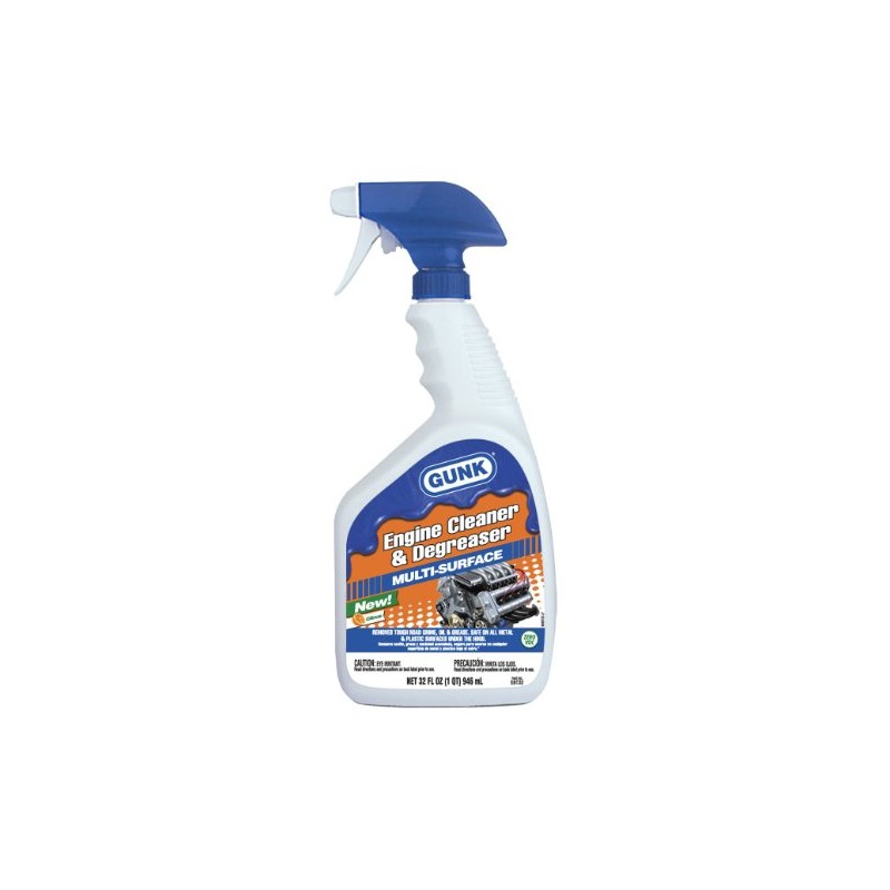 Gunk EBT32-6PK Engine Cleaner and Degreaser - 32 oz., (Case