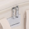 Diaper Shoulder Bag Oxford Cloth Large Capacity Embroidery Bear Pattern