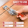 8 Pack Heavy Duty Toggle Clamp Latches 431 Type, 2000Lbs
