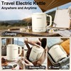 Stariver Portable Travel Kettle, 600ML Small Electric Kettle with Foldable