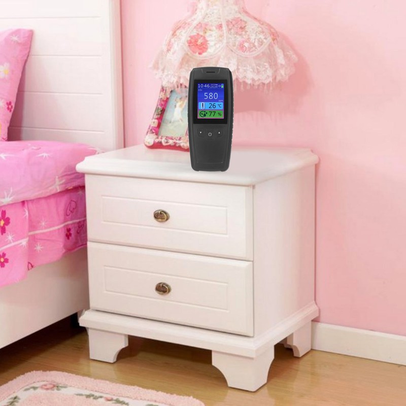 Carbon Dioxide Detector 3 in 1 Indoor Air Quality Monitor