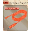 YEZriler 14AWG Car Charging Cable for Jackery Portable Power Station