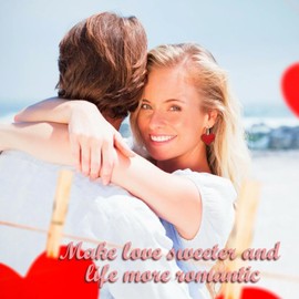 Red Heart Earrings for Women Valentines Day Gifts for Her Rhinestone Heart Shaped Dangle Earrings Valentines Earrings Jewelry Valentines Day Accessories Outfit Women