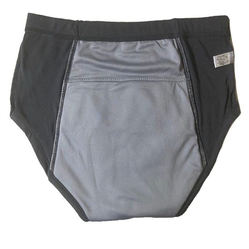 Men's Washable Incontinence Shorts Open Underwear Adults Patient Reusable Breathable