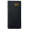 2025 Slim Line Week to View Padded Diary Metal Corner
