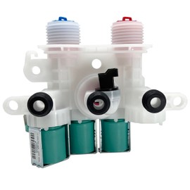 Washing Machine Water Inlet Valve Assembly for Whirlpool Cabrio WTW7000DW0 WTW7300DW1 WTW8040DW0 WTW7040DW1 WTW8040DW4 WTW7300DW0 WTW7040DW0 WTW8040DW2 WTW6120HW0 MVWB766FW0 MVWB765FW0 MVWB755DW0