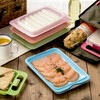 K&G High-Quality Set of 4 Stackable Storage Boxes for Sliced