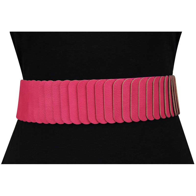 Vanessa & Melissa Ladies Elastic Waist Belt 6cm Wide Waist