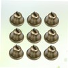 COHEALI 20pcs Bronze Bell Copper Rattle Bells Handmade for Christmas
