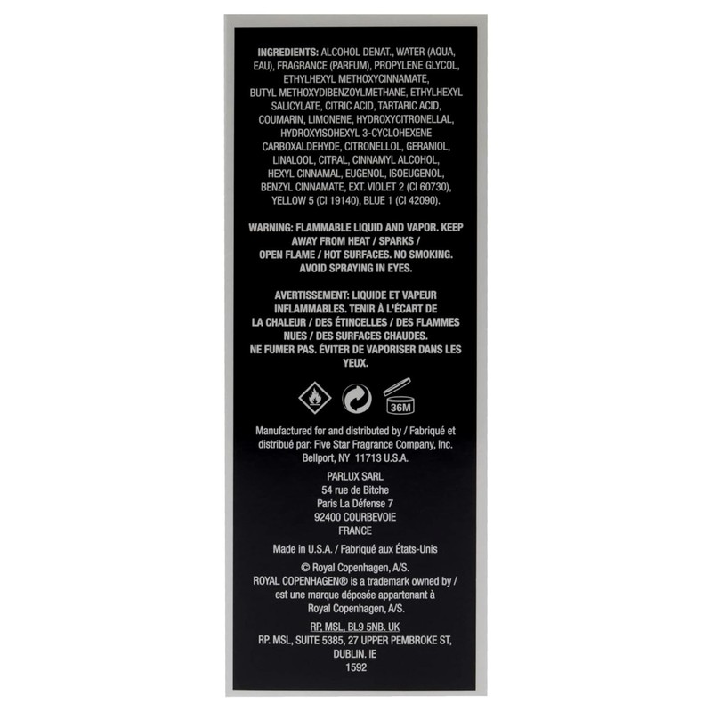 ROYAL COPENHAGEN by Royal Copenhagen Cologne Spray 3.3 oz