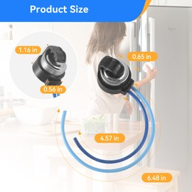 242059602 - Termostato de descongelación para frigoríficos Frigidaire, Electrolux, Gibson, Kelvinator y Westinghouse - Sustituye a PS6448036 y ETC - Ajuste exacto y control de temperatura fiable