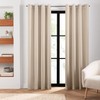 Elrene Home Fashions Cairo Solid Grommet Indoor/Outdoor Window Curtain Set,