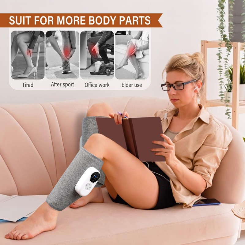 Onherm 1 x Leg Massager for Lymphatic Drainage with Air