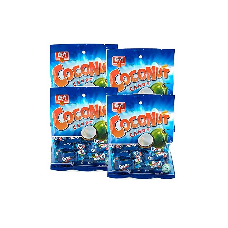 Coconut Candy 5.6oz/150g pack of 4
