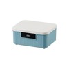MXCELL Lockable Storage Bin Outdoor Lock Box Plastic Storage Container