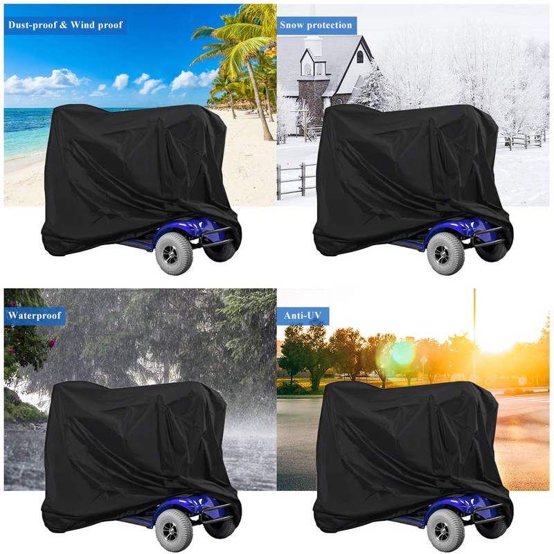 Fenghome Mobility Scooter Cover Waterproof Outdoor Heavy Duty Disability Scooter