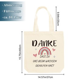 Lehrer Geschenk,Abschiedsgeschenk für Lehrer,Canvas Tragetasche Lehrerin,Stofftasch Geschenke für Lehrerin, Dankesgeschenke Ruhestandsgeschenke für Lehrer