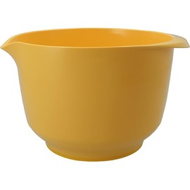 RBV Birkmann, Colour Bowls, Rühr- und Servierschüssel, Sunset Yellow, 22×26×15 cm – 4L, recycelbarem PET, Colour Kitchen, kratzbeständig, spülmaschinen- und mikrowellengeeignet, 709683