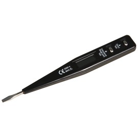 MC POWER - Digital Voltage Tester | Ergo-250 | 12-250V, LC Display