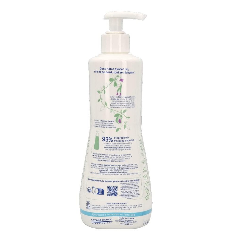 Bébé Gentle Cleansing Gel Hair And Body 500 ml