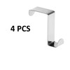 Over The Door Hook for Bathroom Stainless Steel Versatile Coat