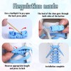 GegXcn 2 Pairs Elastic Shoe Laces, No-Tie Shoelaces with Quick-Lock