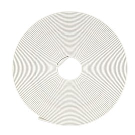 sourcing map Heat Shrink Tubing 15.5mm Flat Width 2:1 Heat Shrink Wrap Cable Sleeve Tube 5m White