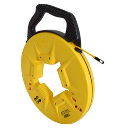 Jameson Flex Buddy™ Polymer Fish Tape for Cable Pulling with Non-Conductive Tip (Non-Conductive Plastic Tip, 100 Feet)