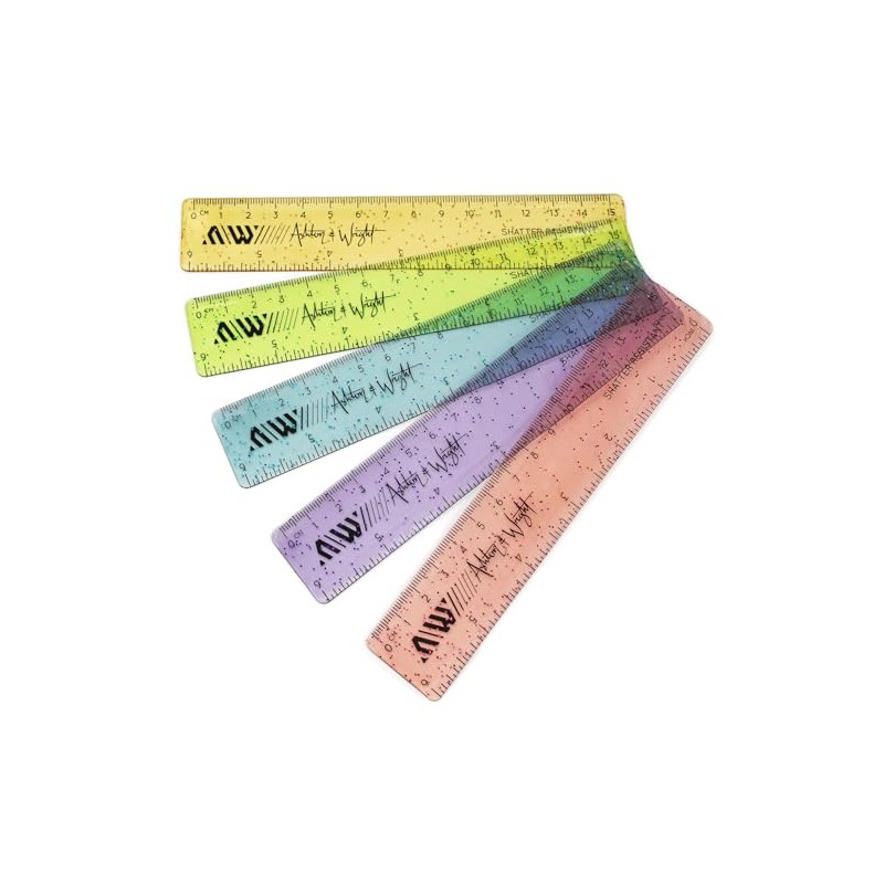 Ashton and Wright - 6 Inch / 15cm Rulers -