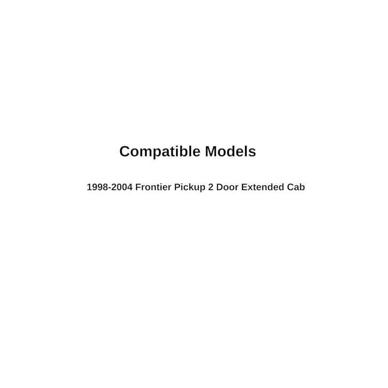 Passenger Right Side Quarter Glass Quarter Window Compatible with Nissan