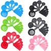 Hotsyang Pink Measuring Cups and Spoons Set, Plastic Measuring Cups