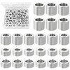 24pcs Spacing Sleeves, Aluminum Sleeves Round Spacer Hose for M6