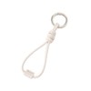 Rasit RUZ1042489A0001 Leather Key Ring, beige, (greige)