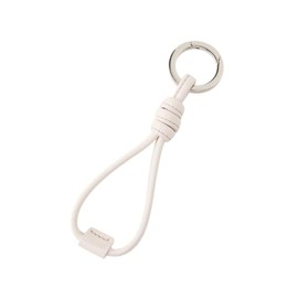 Rasit RUZ1042489A0001 Leather Key Ring, beige, (greige)