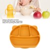 Silicone Suction Plate Safe Food Grade One Piece Cute Panda