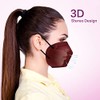 KN95 Face Mask, 5-Layer Design Cup Dust Safety KN95 Masks