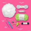 Squishmallow Original Wendy The Frog Crochet Kit, Includes Yarn, Crochet