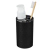 Bath Bliss Hammered Texture 4 Piece Bath Accessory Set in